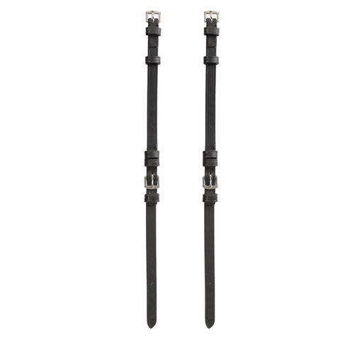 English Bridle Cheek Pieces Five Eighths Inch Leather Replacement with buckle fastening, vegetable tanned, full size, top notch horse tack.