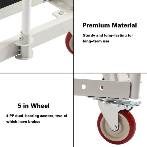 Badass Heavy Duty Panel Cart Dolly Built Like A Tank For Crews Featuring Rust Resistant Steel Frame And Tough As Nails Iron Base Holding Up To One Thousand Pounds Measuring 24 By 39 Inches Total