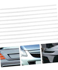 10 Pcs Car Bumper Welding Rods for Quick Bumper Repairs, white PP sticks with close-ups of repaired bumpers
