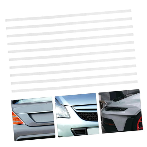10 Pcs Car Bumper Welding Rods for Quick Bumper Repairs, white PP sticks with close-ups of repaired bumpers