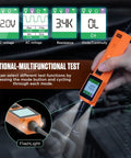 Person using Power Circuit Probe Tester Kit For Automotive Electrical Systems With 0 To 65 Volts Test Light Polarity Continuity Grounding.