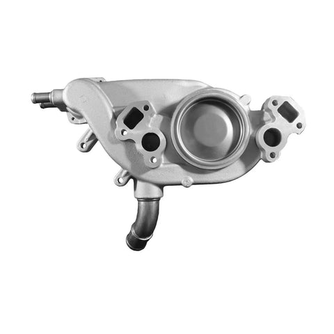 Engine Water Pump Replacement For All Makes Fitment, Road Ready Performance, Leak Free Operation, shown with ports and shaft