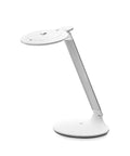 High Visibility Dimmable LED Magnifying Desk Lamp With 2X Lens 5 Dioptre Bright Daylight LEDs side view of lamp design