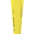 Circle Cutter Jig for Routers, yellow acrylic, for cutting 184 circles from 7 to 52.75 inches, compact trim and cordless routers use.