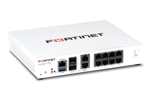 Straight Up Top Tier Enterprise Network Security Appliance With Five Year Premium Coverage Featuring SaaS App Guardrails and Intelligent Data Theft Prevention For Bulletproof Cyber Defense That Keeps Your Business Locked Down Tight, Fortinet FG-90G.
