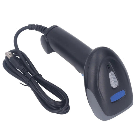 Dead On Accurate Usb Wired Barcode Scanner For Swift Retail Transfers And Warehouse Tracking Reads 1D And 2D Codes No Sweat Direct From Displays Or Receipts crafted in durable ABS shell.