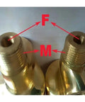 Heavy Duty Steam Rotary Union Swivel Joint For Rotating Equipment Left Hand Thread Three Quarter To One Quarter Inch Flange Brass High Temp