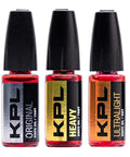 Pocket Knife Oil Combo Pack With Original Heavy Ultralight Variants Blade Lube For Blades 3 X 10ml Bottles