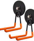 Heavy Duty Magnetic Tool Hooks For Garage And Shop, No Drill Mount, Strong Magnetic Hangers For Tool Chest, Workbench, 2 Pack