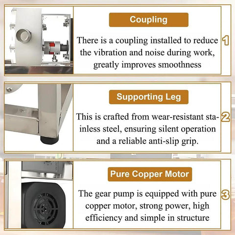 Top Tier Adjustable Transfer Pump For Viscous Liquids Like Honey, Peanut Butter, And Syrup. High Flow Rate Up To 8 Kg Min With Smart Rotor Design. Easy To Use Industrial Grade Solution.