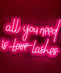 All You Need Is Love Neon Sign LED Letters Wall Decor With Dimmer For Home Party And Wedding Backdrop Creates A Cozy Romantic Vibe 45cm
