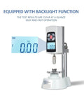 Easy Peasy Digital Grain Hardness Tester Meter With Plug And Play Setup For Quick Seed Fodder Paddy Rice And Cereal Quality Checks showing backlit display for clear measurement readings.