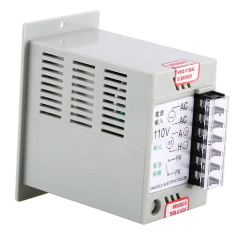 Rock Solid Adjustable Motor Speed Controller Handles 24V To 90V Dc Motors 0.02 To 400W Watts Straight For Diy Robotics And Electric Fan Upgrades And Repairs, detailed view of control unit.