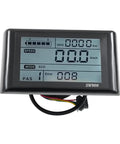 LCD meter display for 1000W Rear Wheel Electric Bike Motor Kit 48V Conversion With 3 5 9 Speed Adjustable Shifter And LCD Meter