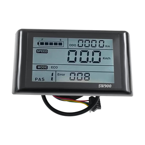 LCD meter display for 1000W Rear Wheel Electric Bike Motor Kit 48V Conversion With 3 5 9 Speed Adjustable Shifter And LCD Meter