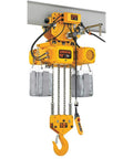 Heavy Duty Manual Chain Hoist 10 Ton Capacity With 20 Foot Lift And 11 Fpm Speed for lifting equipment and materials.