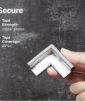 Slimfit Baby Proof Edge Protectors And Corner Guards Hit Different For Nursery Safety Using Soft Nbr Rubber Foam Self Adhesive Strips That Lock In Tight measuring corner protector in a hand