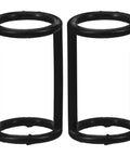 Replacement I Shaped Silicone Sealing Ring for Ice Cream Machine and Soft Serve Maker, black silicone, pack of 2