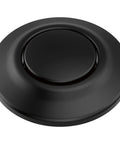Matte Black Air Switch Kit For Disposal Easy Mount Button For Garbage Disposal Under Sink Or Countertop Plug In Switch With Second Outlet