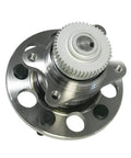 512265 Rear Wheel Hub Bearing Assembly For Hyundai Sonata 2006 To 2009 And Kia Optima 2006 To 2010 With ABS Four Lug 114.3mm Bolt Circle Ready For 4 Wheel ABS Replacement, shown from top view