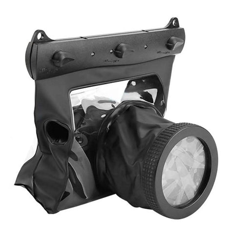 Underwater DSLR Housing Case For Diving 20 Meter Depth Fully Sealed Anti Shock Dry Bag Pouch For Cameras Black Pro Grade Waterproof