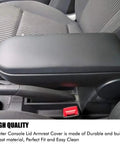 Center Console Armrest Cover Cap For Volkswagen Golf Jetta Passat Beetle Bora 1998 to 2005 Leather Vinyl Soft Touch Installed