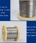 Pro Grade High Temperature Electric Hot Wire For Foam Cutter 50m 0 15mm Cr20Ni80 Alloy Wire spool detail, neat winding