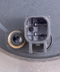 Close-up of Beefy Rear Hub And Bearing Assembly For Ford Escape 2013 2019 FWD Without Park Assist Left Or Right Fits 2013 2018 Ford C Max And 2015 2018 Lincoln MKC Premium Aftermarket Replacement CV6Z1104F connector and gear details.