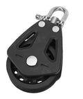 Single Swivel Sailing Block 50mm Stainless Steel T316 Bearing Nylon Wheel Marine Pulley For Sailboat Rigging Jib Sheets