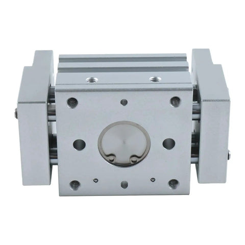 Front view of Pneumatic Gripper Finger Cylinder MHL2-16D MHL216D Replacement Part for industrial automation with durability.