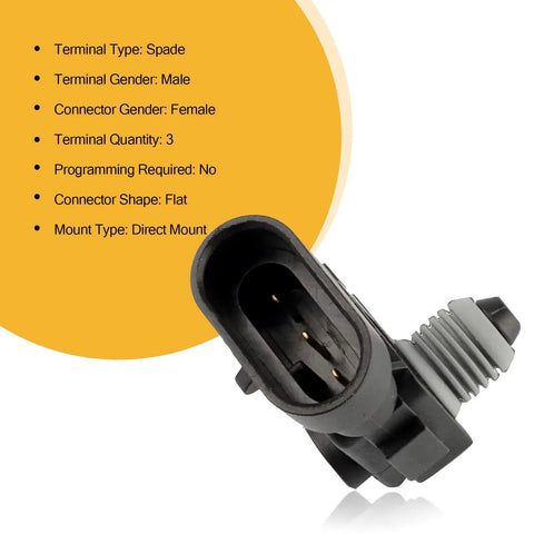 1 Pack Car Pressure Sensor for Vapor Vent Port and Tank Replacement for Delphi Gen 3 OEM 16238399 9377680 09377680 16196060