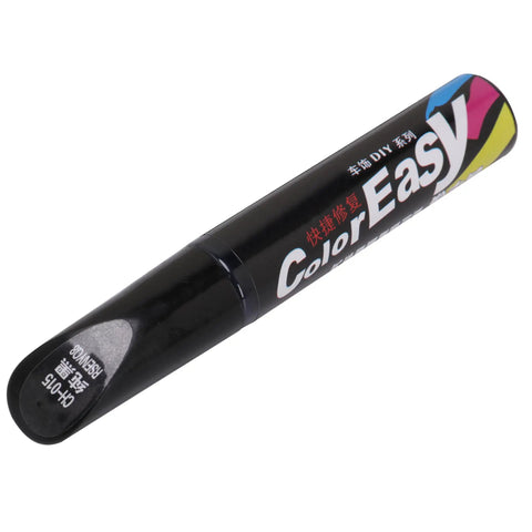 Car Scratch Repair Pen With Clear Coat Touch Up Paint And Brush Tip, Waterproof Auto Scratch Remover For Chips And Scratches