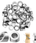 50 Pack 3/8 Inch Angle Beveled Cable Railing Washers 25 30 35 Degree Set For 1/8 Inch 5/32 Inch 3/16 Inch Deck Stair Railing Kit