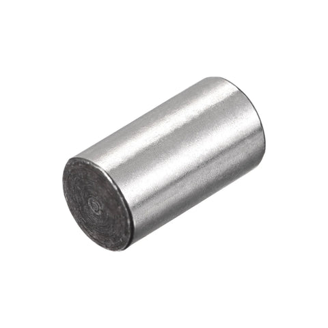 Dowel Pins 1/4-Inch By 1/2-Inch, Heat Treated Alloy Steel For Extra Hardness with Bright Finish, side view showcasing metal surface