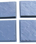 4 Piece Concrete Paving Molds Set For Garden Path And Patio Stones, ABS Plastic Casting Molds For DIY Stone Walkways