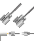 Kick Butt On Your Plumbing Projects With This Awesome 2 Piece Pipe Threading Tool Set featuring internal and external threads for 1/2 inch and 3/4 inch pipes.