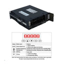 Front view of Amazon home servo drive module, 220V 750W, black enclosure with terminal block and digital display.