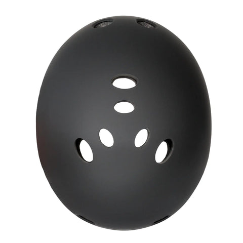 Top view of Certified Sweatsaver Helmet For Skateboarding BMX Roller Derby Roller Skating Inline Skating Scooter And Bike With High Impact EPS Foam