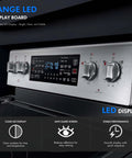 Premium LED Display Board Replacement For Samsung Electric Range Ovens And Stoves, Fits NE59J7850WS, NE59J7850WG, NE59J7750WS Models