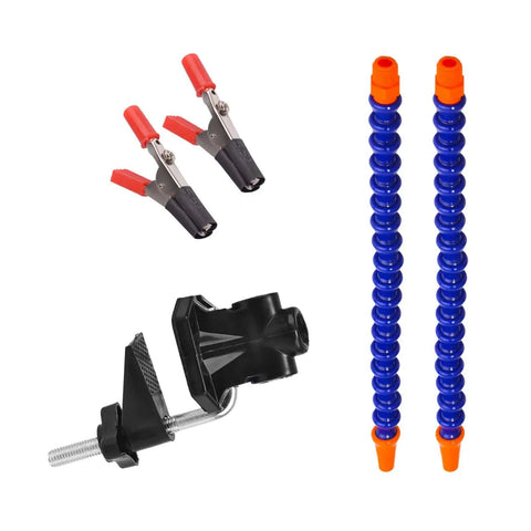 Two Arm Soldering Helper Hands Tool With Flexible Arms And Non Slip Rubber Clamps For PCB Work Electronics DIYers Station