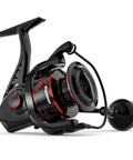 CFSW Spinning Reel 5000 Size with 7 Plus 1 Shielded Stainless Steel Bearings and Enhanced Drag System for Ocean and Freshwater Fishing