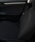 Interior view of Durable Canvas Front Seat Covers Set For Cars, SUVs, Trucks And Minivans, Heavy Duty Seat Protectors, Airbag Compatible