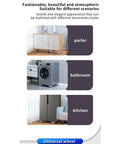 Heavy Duty Furniture Sliders And Appliance Moving Wheels With Reinforced Metal Build And Dual Ball Bearings For Seamless Rolling On Carpets And Tile Floors in parlor, bathroom, kitchen scenarios.