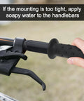 Non Slip Rubber Handlebar Grips For 19mm Round Bike Bars With 18mm Inner 19mm Outer Tube Compatibility Kid Friendly Comfort Grips