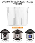 Condensation Collector Cup Replacement For Instant Pot DUO ULTRA LUX 5 Qt 6 Qt 8 Qt All Series Ultra 60 DUO60 DUO89 LUX80 Clear Plastic