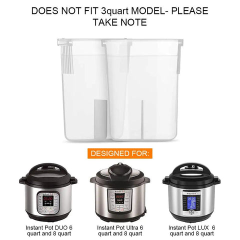 Condensation Collector Cup Replacement For Instant Pot DUO ULTRA LUX 5 Qt 6 Qt 8 Qt All Series Ultra 60 DUO60 DUO89 LUX80 Clear Plastic