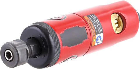Air Die Grinder Tool 0.63 HP 27 000 RPM Quarter Inch Collet Straight Head Heavy Duty Pneumatic Grinder for auto detailing