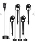 Low Voltage Landscape Lighting With Bluetooth App Control And Remote Outdoor Spotlights For Yard Fence Trees And Pathways
