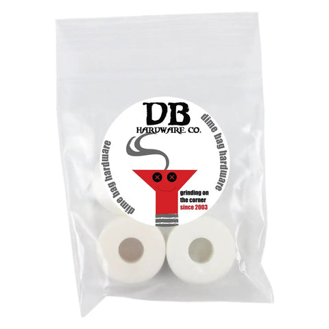 Skateboard Longboard Truck Bushing Kit 4 Pack for 2 Trucks in Multiple Colors and Durometers 95A White Premium USA Made Bushings for Tight or Loose Ride