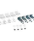 Easy Install Cordless Cellular Top Down Bottom Up Window Shades Hardware Kit components including brackets and screws